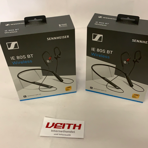 Sennheiser IE 80 S BT audiophiler High End Bluetooth In Ear Kopfhörer Aussteller 1x ausgepackt