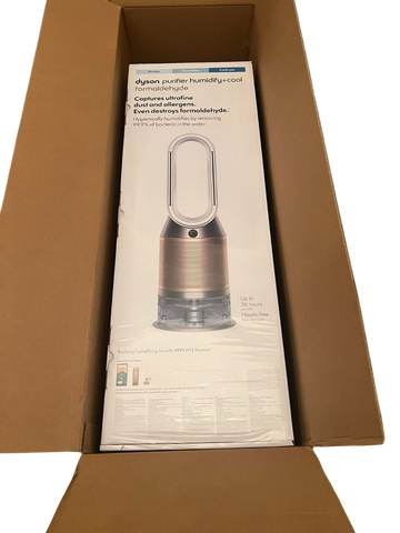 Dyson PH04 Humidify+Cool Formaldehyde Luftreiniger - Weiß/Gold - Neues Gerät