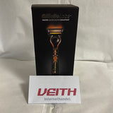 Gillette Labs Heated Razor Nassrasierer Herren, Rasierer + 2 Rasierklingen + Ladestation, beheizbar, Geschenk Männer