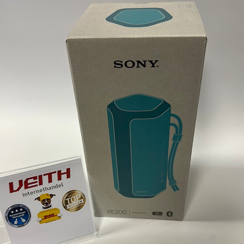 🔥Tagesdeal🔥  Sony SRS-XE200 - Tragbarer kabelloser Bluetooth-Lautsprecher Blau NEU & OVP  ✔️