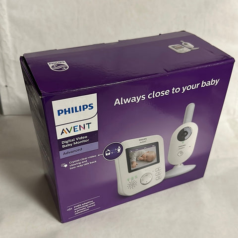 Philips AVENT Video Babyphone mit Kamera, SCD833/26 Neu