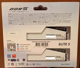 ✔️ Patriot Viper Elite 5 Gaming RGB DDR5 RAM 32GB (2X16GB) 6000MT/s CL30 UDIMM Desktop Gaming Arbeitsspeicher Kit - PVER532G60C30KW