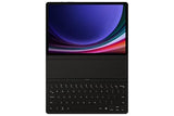 ✔️ Samsung Book Cover Keyboard Slim EF-DX720 für das Galaxy Tab S10 Lite, Tab S10 FE, Tab S9 FE, Tab S9 mit QWERTZ-Tastatur und AI-Taste, Einteilige Tablet-Hülle, schlankes Design, S Pen Fach, Black