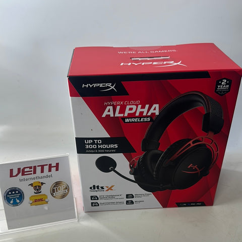 HyperXCloud AlphaWireless-Gaming-Headset fürPC NEU & OVP ✔️