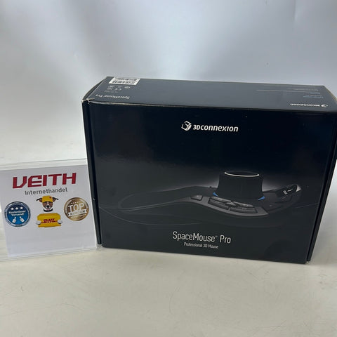 ✔️ 3Dconnexion SpaceMouse Pro (3D-Maus, kabelgebunden, schwarz)  NEU&OVP / Differenzbesteuert nach §25a