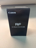 ✔️ Canon RF Objektiv 24-240mm F4-6.3 IS USM – 10x Weitwinkel- und Teleobjektiv für Natur, Landschaft & Street | Kompatibel mit EOS R System