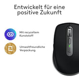 ✔️ Logitech MX Anywhere 3S for Mac, kompakte kabellose Bluetooth-Maus, 8K-DPI-Abtastung auf jeder Fläche, leise Klicks, USB C, kabellose Maus für MacBook Pro, MacBook Air, iMac, iPad - Space Grau
