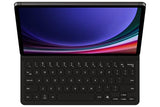 ✔️ Samsung Book Cover Keyboard Slim EF-DX720 für das Galaxy Tab S10 Lite, Tab S10 FE, Tab S9 FE, Tab S9 mit QWERTZ-Tastatur und AI-Taste, Einteilige Tablet-Hülle, schlankes Design, S Pen Fach, Black