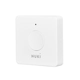 ✔️ Nuki Opener, elektronisches Türschloss für Mehrfamilienhäuser, steuert den Türöffner der Gegensprechanlage mit dem Smartphone, elektrischer Türöffner, WLAN Bridge erforderlich, Nuki Smart Home