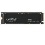 ✔️ Crucial T700 4TB SSD PCIe Gen5 NVMe M.2 Interne SSD, bis zu 12.400MB/s, Microsoft DirectStorage, PCIe 4.0 abwärtskompatibel, Solid State Drive - CT4000T700SSD3
