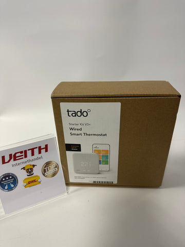 tado° smart home Thermostat (verkabelt) – Wifi Starter Kit V3+ inkl. 1 Bridge