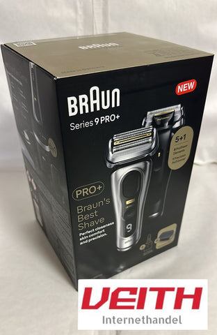 Braun Series  9597cc 9 Pro+ Rasierer Herren, 9597cc, Silber