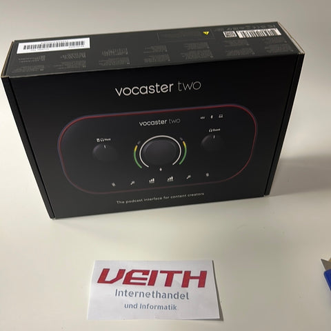 Focusrite Vocaster Two – Podcast