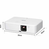 Epson CO-FH01 3LCD-Projektor (Full HD 1080p, 3.000 Lumen Weiß- und Farbhelligkeit, 391 Zoll/9,93 m Bilddiagonale, HDMI)
