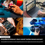 ✔️ Samsung Portable SSD T9, 2 TB, 2.000 MB/s Lesen, 2.000 MB/s Schreiben, USB 3.2 Gen.2x2, Externe Festplatte für professionelle Anwender, Kompatibel mit Mac, PC, Smartphone und 12K Kameras, MU-PG2T0B/EU