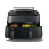 Philips Steam Airfryer 5000 Heißluftfritteuse, Schwarz, 9 L
