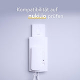 ✔️ Nuki Opener, elektronisches Türschloss für Mehrfamilienhäuser, steuert den Türöffner der Gegensprechanlage mit dem Smartphone, elektrischer Türöffner, WLAN Bridge erforderlich, Nuki Smart Home