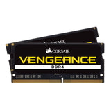 ✔️ Corsair Vengeance SODIMM 32GB (2x16GB) DDR4 Bis zu 3200MHz C22 Speicher für Laptop/Notebooks - Schwarz