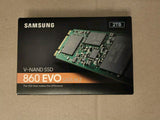 ✔️ Samsung MZ-N6E2T0BW 860 EVO M.2 2 TB SATA M.2 Interne SSD Schwarz NEU&OVP✔️ / Differenzbesteuert nach §25a