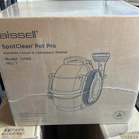 BISSELL SpotClean Pet Pro | Fleckenreiniger für Haustiere | Ideal für Treppen, Polster, Teppiche und Auto | Inklusive Zubehör | Mit Leistungsstarkem 750W Motor | 84 dB | 15585