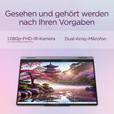 ✔️ Lenovo IdeaPad 5 2-in-1 AI Laptop | Copilot+ PC | 14" WUXGA Touch Display | AMD Ryzen AI 5 340 | 16GB RAM | 512GB SSD | AMD Radeon Grafik | Win11 | QWERTZ | Luna Grau | 3 Monate Premium Care
