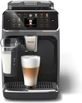 Philips Serie 5500 Kaffeevollautomat inkl. Latte Go, SilentBrew-Technologie EP5544/50, Schnellstart. Aromatischer Kaffee aus frisch gemahlenen Bohnen, 20 Heiß- und Eisgetränke, Grau (EP5544/50)