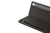 ✔️ Samsung Book Cover Keyboard Slim EF-DX720 für das Galaxy Tab S10 Lite, Tab S10 FE, Tab S9 FE, Tab S9 mit QWERTZ-Tastatur und AI-Taste, Einteilige Tablet-Hülle, schlankes Design, S Pen Fach, Black