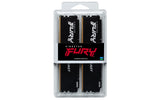 ✔️ Kingston FURY Beast Schwarz DDR5 32GB (2x16GB) 5600MT/s CL40 DIMM Desktop Gaming Speicher Kit mit 2 Intel XMP - KF556C40BBK2-32