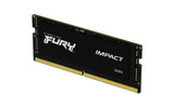 ✔️ Kingston FURY Impact PnP 16GB 5600MT/s DDR5 CL40 SODIMM Gaming Speicher für Laptop Einzelnes Modul - KF556S40IB-16