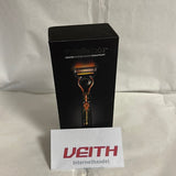 Gillette Labs Heated Razor Nassrasierer Herren, Rasierer + 2 Rasierklingen + Ladestation, beheizbar, Geschenk Männer