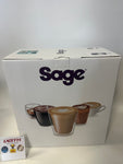 Sage - The Bambino Schwarzer Trüffel - Kompakte Kaffeemaschine mit automatischem Milchaufschäumer, Schwarzer Trüffel
