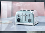 Cuisinart 4-Scheiben-Toaster | Breite Schlitze, ideal für dickes Brot und Bagels | 6 Bräunungsstufen plus Abtauung | Breite Schlitze,High-Lift-Hebel | Passender Wasserkocher erhältlich | Pistaziengrün