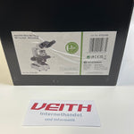 Bresser Bino 40x-1000x Vergrößerung für gehobene Ansprüche, mit LED Beleuchtung, drehbaren binokularem Aufsatz, koaxialer Kreuztisch sowie Grob- und Feinfokussierung, 5722100
