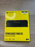 ✔️ Corsair Vengeance RGB RS 16 GB (2 x 8 GB) DDR4 Bis zu 3200MHz C16 Arbeitsspeicher (Dynamische RGB-Beleuchtung, Kompatibilität mit Intel & AMD 300/400/500 Series) Schwarz