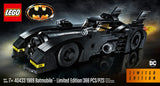 ✔️ Lego Exclusive Set #40433 1989 Batmobile 2019 Limited Edition