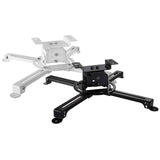 ✔️ celexon universal Beamer-Decken-Halterung Multicel 1000Pro weiß | neigbarer & schwenkbarer Projektor-Halter mit 10 cm Deckenabstand | Tragkraft max. 15Kg