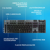 ✔️ Logitech G G915 X Lightspeed - Kabellose, Flache Gaming-Tastatur, Double-Shot-PBT-Tastenkappen, voll programmierbare Tasten, RGB-Hintergrundbeleuchtung, GL Brown-Tactile, PC/Mac, DEU QWERTZ -Schwarz