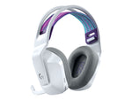 Logitech G733 LIGHTSPEED kabelloses Gaming-Headset mit Kopfbügel, LIGHTSYNC RGB, Blue VO!CE Mikrofontechnologie, PRO G Lautsprechern, Ultraleicht, 29-Stunden Akkulaufzeit, 20m Reichweite - Weiß