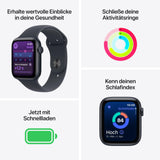 ✔️ Apple Watch SE 3 GPS 40 mm Smartwatch mit Aluminiumgehäuse in Mitternacht und Sportarmband in Mitternacht (S/M). Fitness‑ und Schlaftracker, Herzfrequenzmesser, Always-On Display, Wasserschutz
