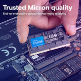 ✔️ Crucial DDR5 RAM 48GB 5600MHz SODIMM, Arbeitsspeicher für Laptop/Notebook, Mini PC (auch 5200MHz / 4800MHz) CL46 - CT48G56C46S5