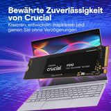 ✔️ Crucial P310 SSD 1TB M.2 2280 PCIe Gen4 NVMe, bis 7.100 MB/s, für Laptop, Desktop PC & Handheld Spielekonsolen, Interne Festplatte - CT1000P310SSD801
