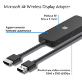 ✔️ Microsoft 4K Wireless HDMI Display Adapter (Adapter zur kabellosen Bildschirmübertragung) schwarz NEU&OVP✔️ / Differenzbesteuert nach §25a