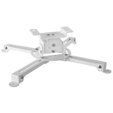 ✔️ celexon universal Beamer-Decken-Halterung Multicel 1000Pro weiß | neigbarer & schwenkbarer Projektor-Halter mit 10 cm Deckenabstand | Tragkraft max. 15Kg