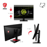 MSI MAG 322UPF 32 Zoll 4K Gaming Monitor - UHD 3840x2160, Rapid IPS, 160 Hz, 1 ms, 16:9, HDR 400, Adaptive Sync, schwarz