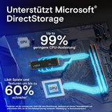 ✔️ Crucial T700 4TB SSD PCIe Gen5 NVMe M.2 Interne SSD, bis zu 12.400MB/s, Microsoft DirectStorage, PCIe 4.0 abwärtskompatibel, Solid State Drive - CT4000T700SSD3