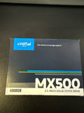 ✔️ Crucial MX500 4TB 3D NAND SATA 2,5 Zoll Internes SSD, Bis zu 560 MB/s - NEU&OVP / Differenzbesteuert nach §25a