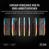 ✔️ CORSAIR Vengeance RGB RS DDR5 64GB (2 x 32GB) Bis zu 6000MHz AMD Intel RAM