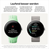 ✔️ Google Pixel Watch 3 (41 mm) – Android smartwatch with Heart Rate Tracking, Advanced Running from Fitbit, Fitness Insights, 24-Hour Battery – Polished Silver Aluminium Case – Rose Quartz Band – LTE