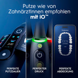 Oral-B iO Series 6 Elektrische Zahnbürste — Electric Toothbrush, Inkl. 3 Aufsteckbürsten und Reise-Etui — 5 Putzmodi für Zahnpflege, Zahnbürste Elektrisch, Designed by Braun, Grau