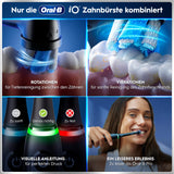 Oral-B iO Series 6 Elektrische Zahnbürste — Electric Toothbrush, Inkl. 3 Aufsteckbürsten und Reise-Etui — 5 Putzmodi für Zahnpflege, Zahnbürste Elektrisch, Designed by Braun, Grau